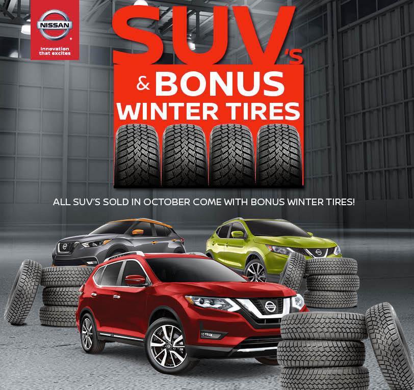 SUVs & Bonus Winter Tires