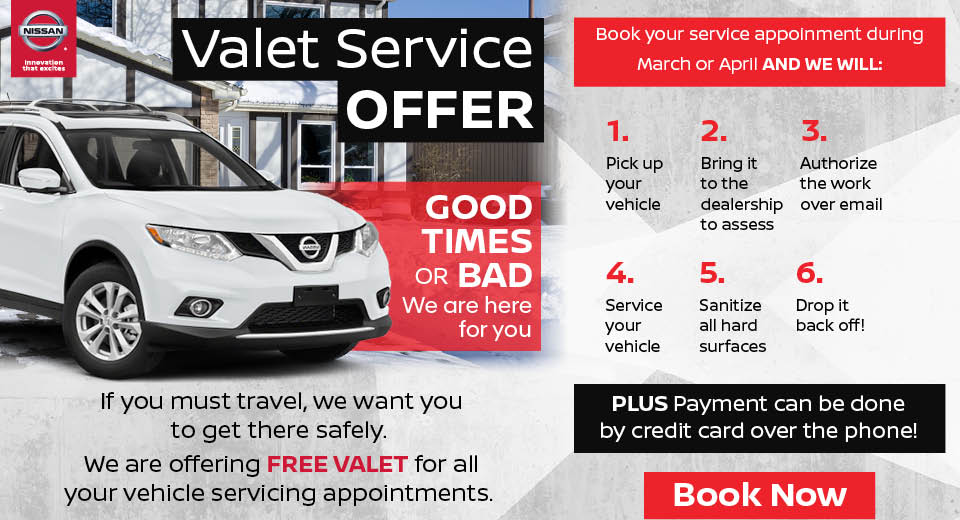 Nissan Service FreeValet