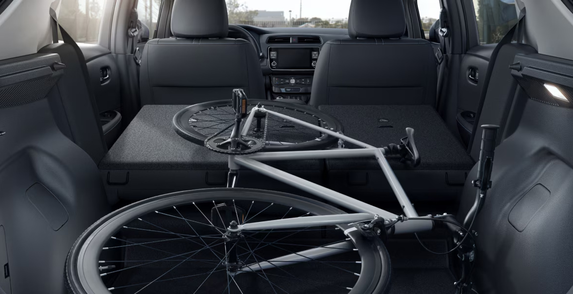 2025 Nissan LEAF's cargo room