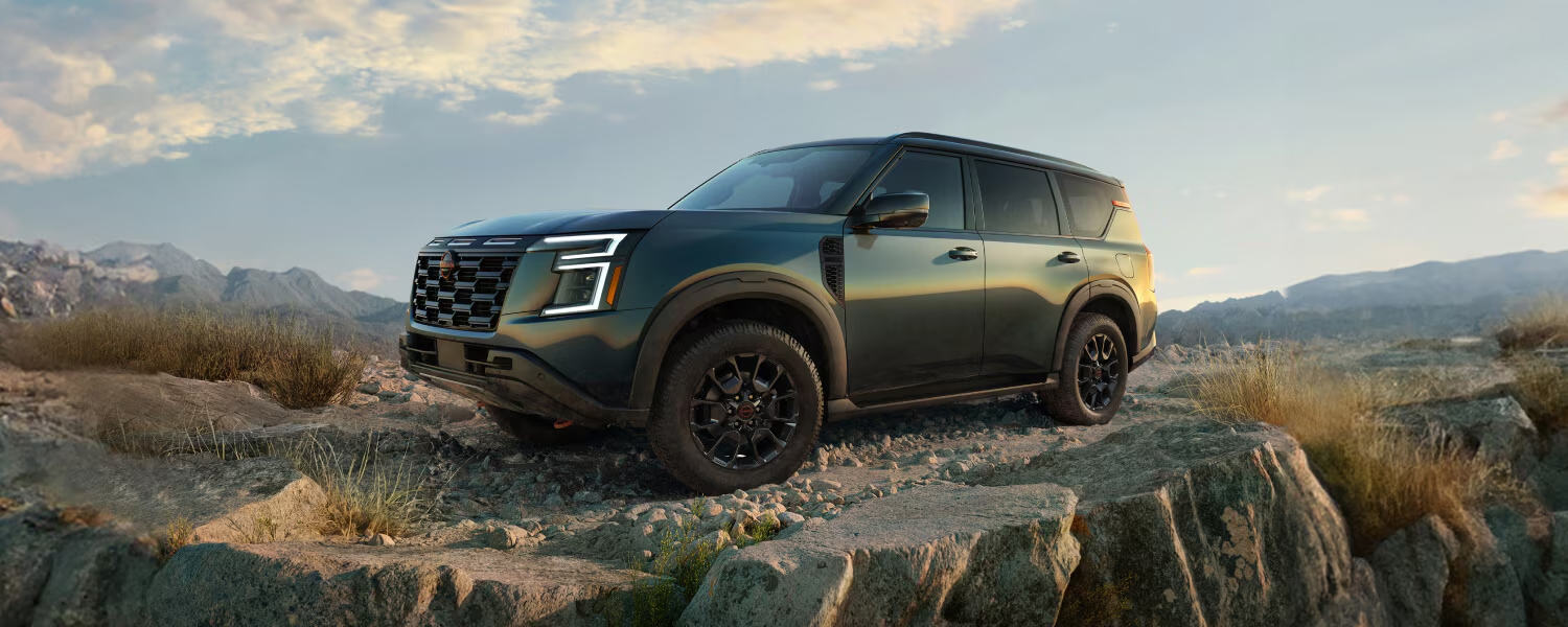 White 2025 Nissan Armada Exterior