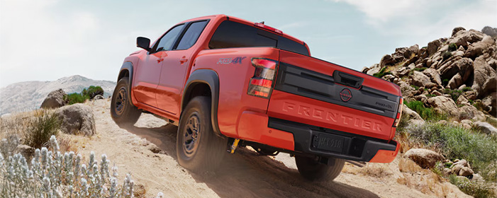 Tech package of 2025 Nissan Frontier