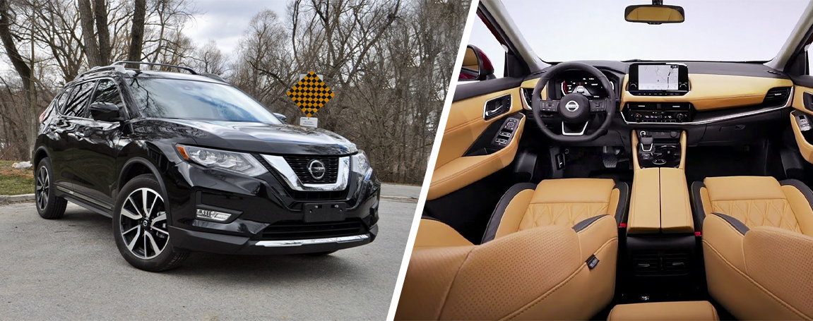 2020 Nissan Rogue interior and exterior design